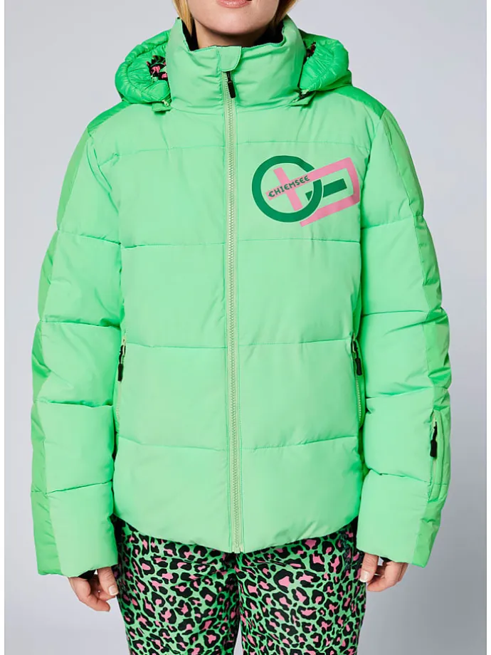 Ski-/ Snowboardjacke in Grün