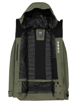 Ski-/ Snowboardjacke in Khaki