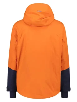 Ski-/ Snowboardjacke in Orange/ Dunkelblau