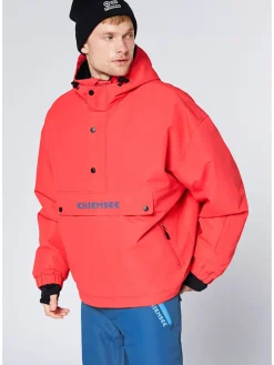 Ski-/ Snowboardjacke in Rot/ Blau