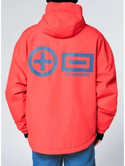 Ski-/ Snowboardjacke in Rot/ Blau