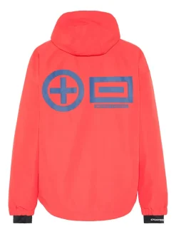 Ski-/ Snowboardjacke in Rot/ Blau