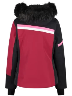 Ski-/ Snowboardjacke in Rot/ Schwarz