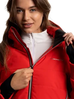 Ski-/ Snowboardjacke in Rot