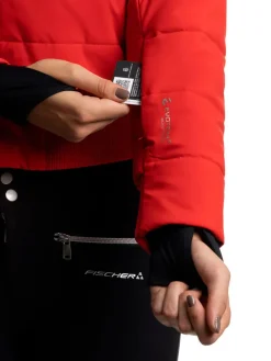 Ski-/ Snowboardjacke in Rot