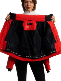 Ski-/ Snowboardjacke in Rot