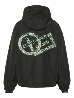 Ski-/ Snowboardjacke in Schwarz/ Grün
