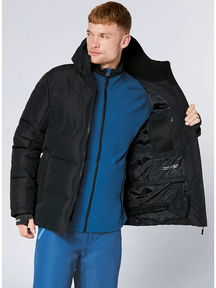 Ski-/ Snowboardjacke in Schwarz