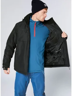 Ski-/ Snowboardjacke in Schwarz