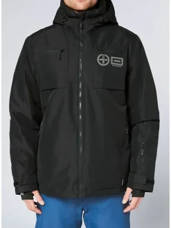 Ski-/ Snowboardjacke in Schwarz