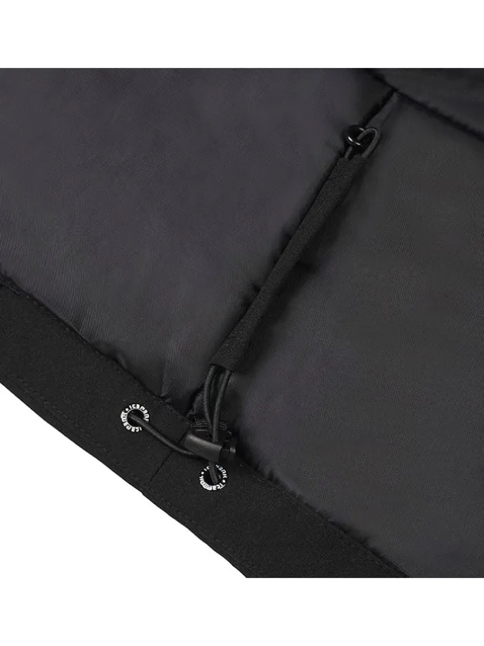 Ski-/ Snowboardjacke "Langdon" in Schwarz/ Beige