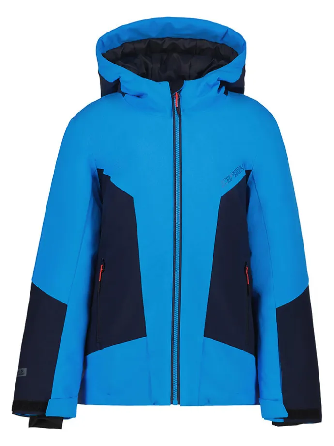 Ski-/ Snowboardjacke "Langdon" in Blau/ Schwarz