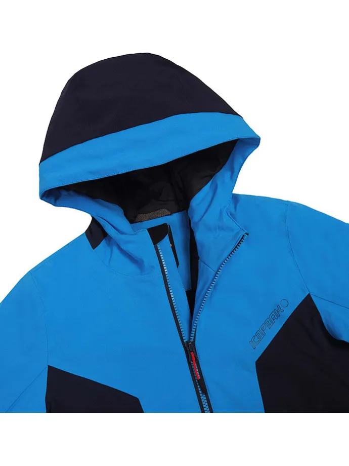 Ski-/ Snowboardjacke "Langdon" in Blau/ Schwarz
