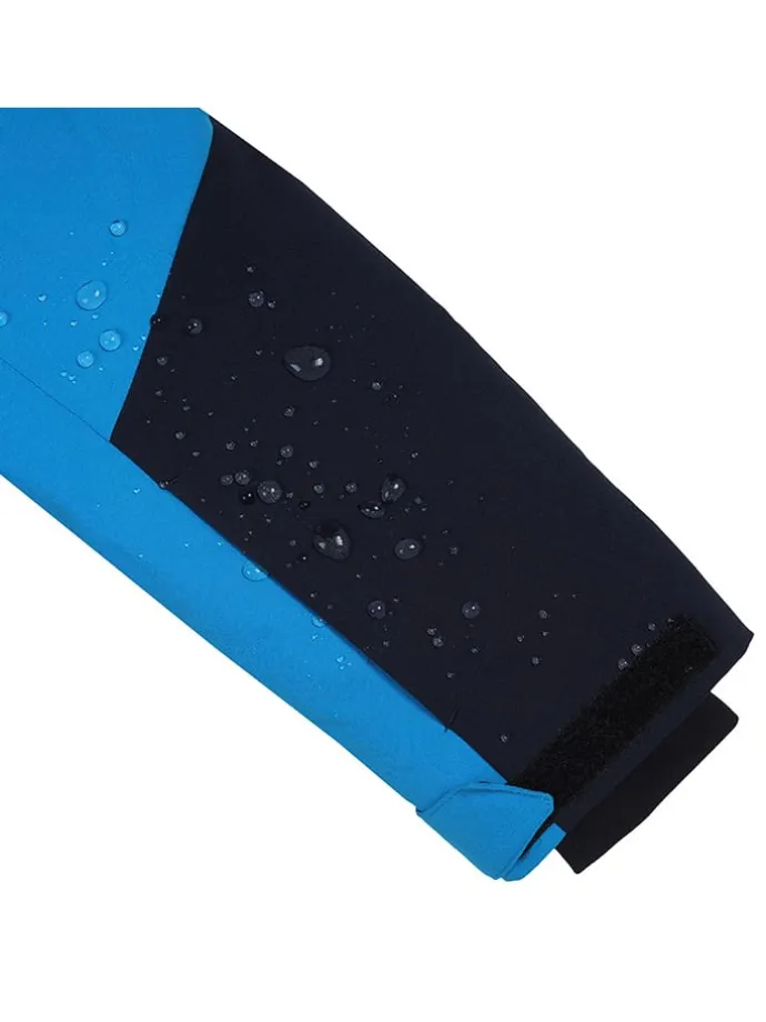 Ski-/ Snowboardjacke "Langdon" in Blau/ Schwarz