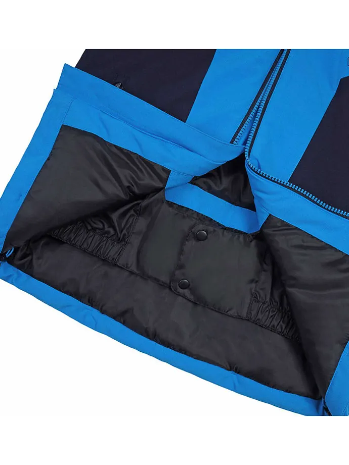 Ski-/ Snowboardjacke "Langdon" in Blau/ Schwarz