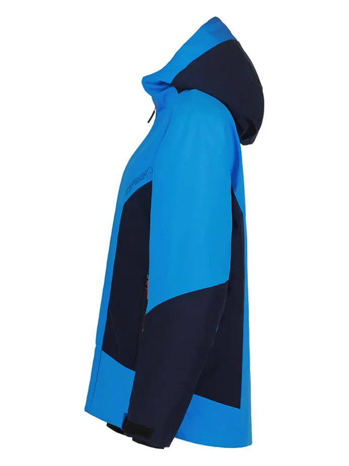 Ski-/ Snowboardjacke "Langdon" in Blau/ Schwarz