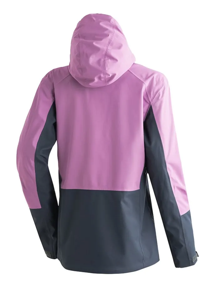 Ski-/ Snowboardjacke "Lindon" in Anthrazit/ Lila
