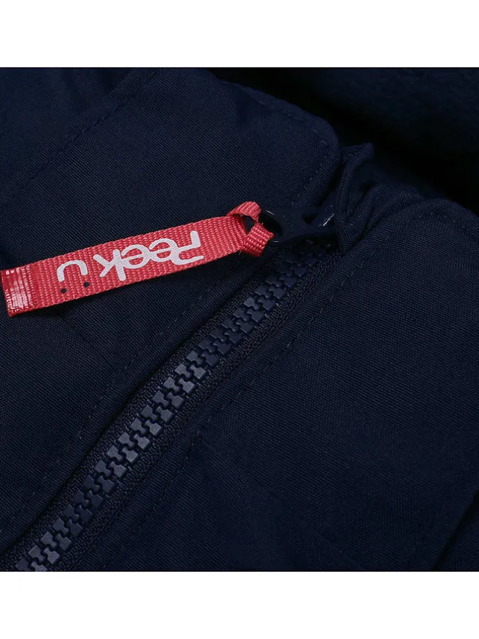 Ski-/ Snowboardjacke "Lotus" in Dunkelblau/ Pink