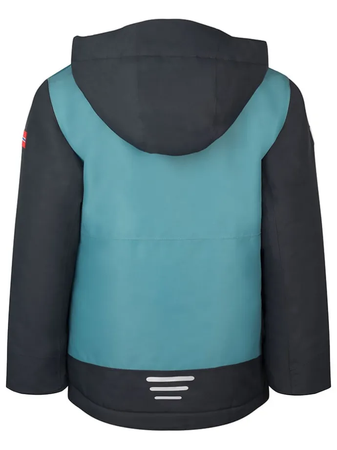 Ski-/ Snowboardjacke "Rauland" in Blau/ Schwarz