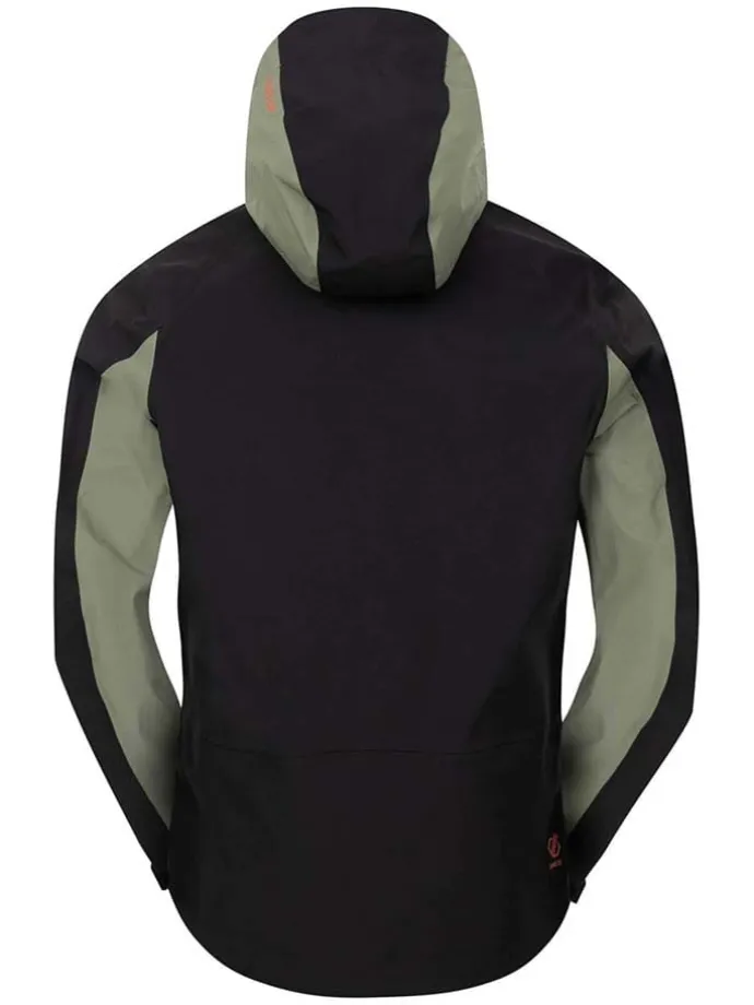 Ski-/ Snowboardjacke "Roving II" in Khaki/ Schwarz