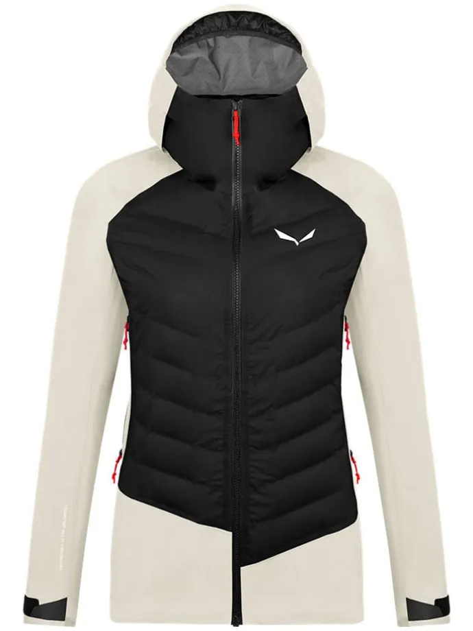 Ski-/ Snowboardjacke "Sella PTX" in Creme/ Schwarz