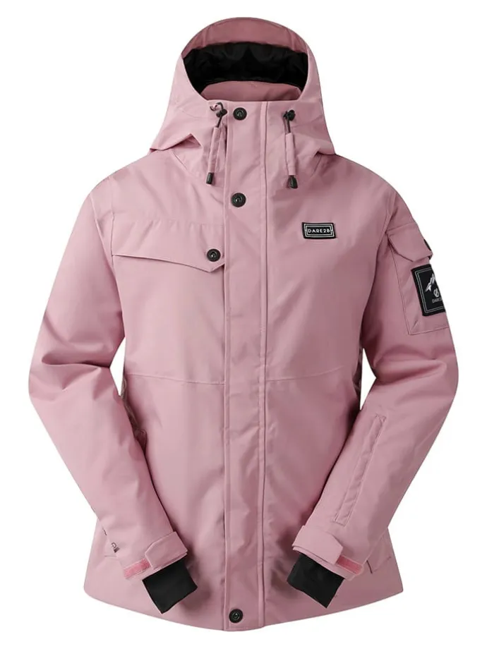 Ski-/ Snowboardjacke "Ski Life" in Rosa