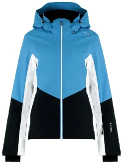 Ski-/ Snowboardjacke "Stella" in Blau/ Schwarz/ Weiß
