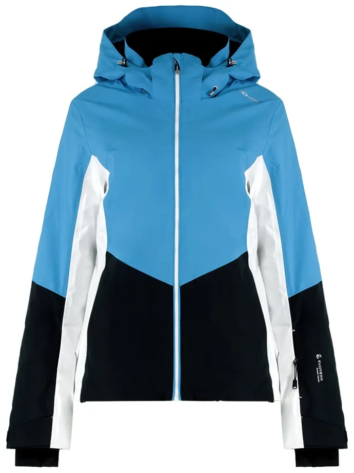 Ski-/ Snowboardjacke "Stella" in Blau/ Schwarz/ Weiß