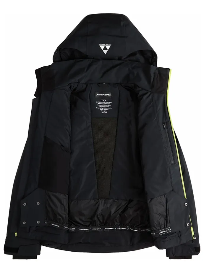 Ski-/ Snowboardjacke "Thor" in Schwarz