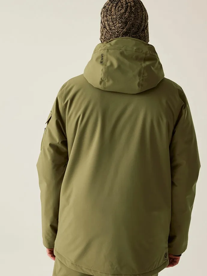 Ski-/ Snowboardjacke "Twin Tip" in Oliv