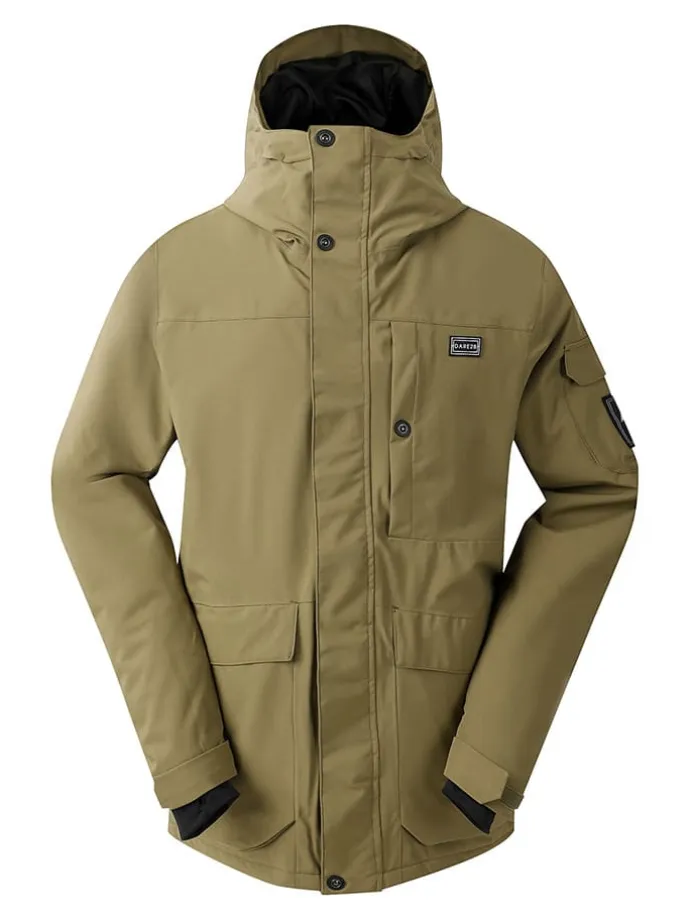 Ski-/ Snowboardjacke "Twin Tip" in Oliv