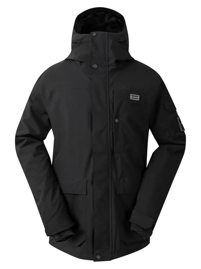 Ski-/ Snowboardjacke "Twin Tip" in Schwarz