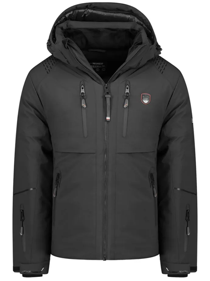 Ski-/ Snowboardjacke "Waouh" in Schwarz/ Schwarz