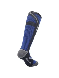 Ski-/ Snowboardsocken in Blau/ Schwarz/ Grau