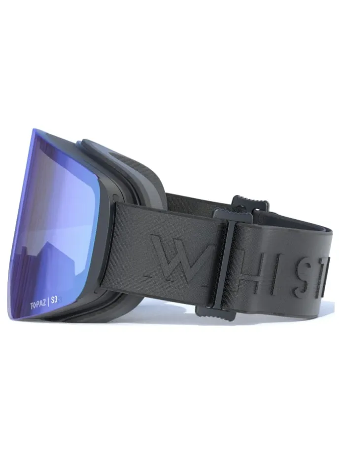Skibrille Corbier Topaz jr. in 1001SB Black / Swiss Blue