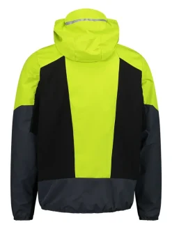 Skijacke in Grau/ Limette/ Schwarz