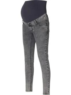 Skinny Umstandsjeans Avi in Grey Denim