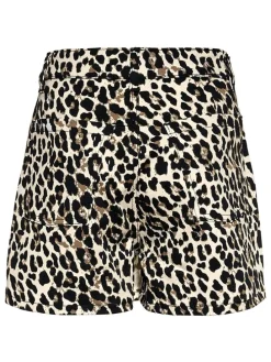 Skort in Beige/ Schwarz