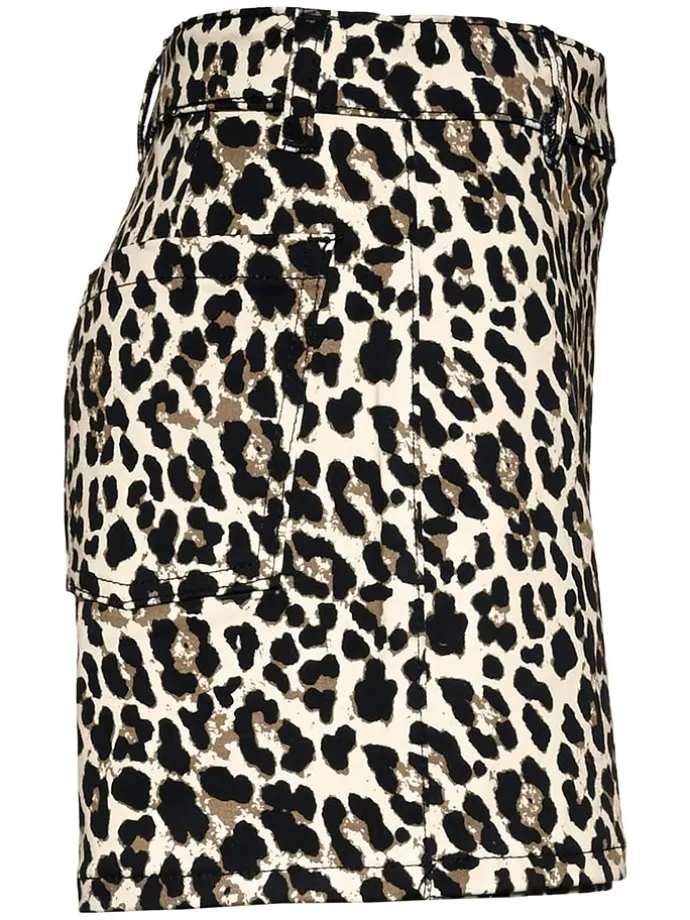 Skort in Beige/ Schwarz