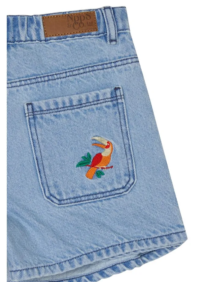 Skort "Nadiad" in Hellblau