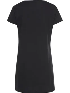Sleepshirt in schwarz-rot-gelb-weiß