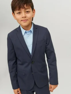 Slim Fit Sakko JPRSOLAR BLAZER JNR in dark navy