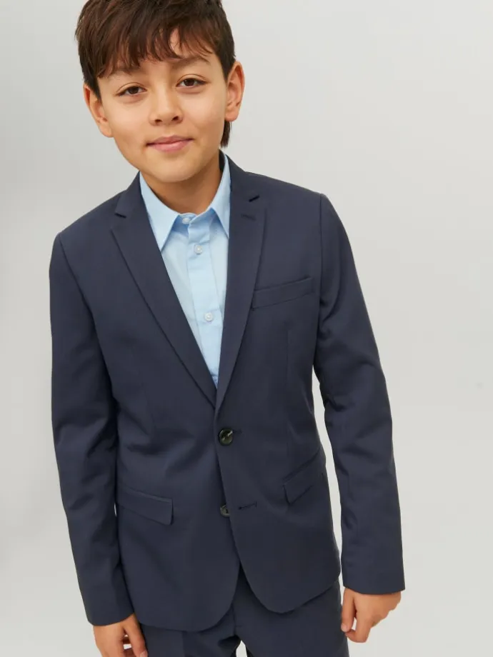 Slim Fit Sakko JPRSOLAR BLAZER JNR in dark navy