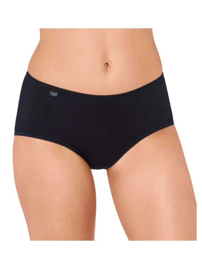 Slip 6er Pack in schwarz