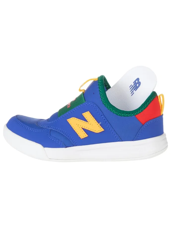 Slipper "300" in Dunkelblau/ Gelb/ Rot