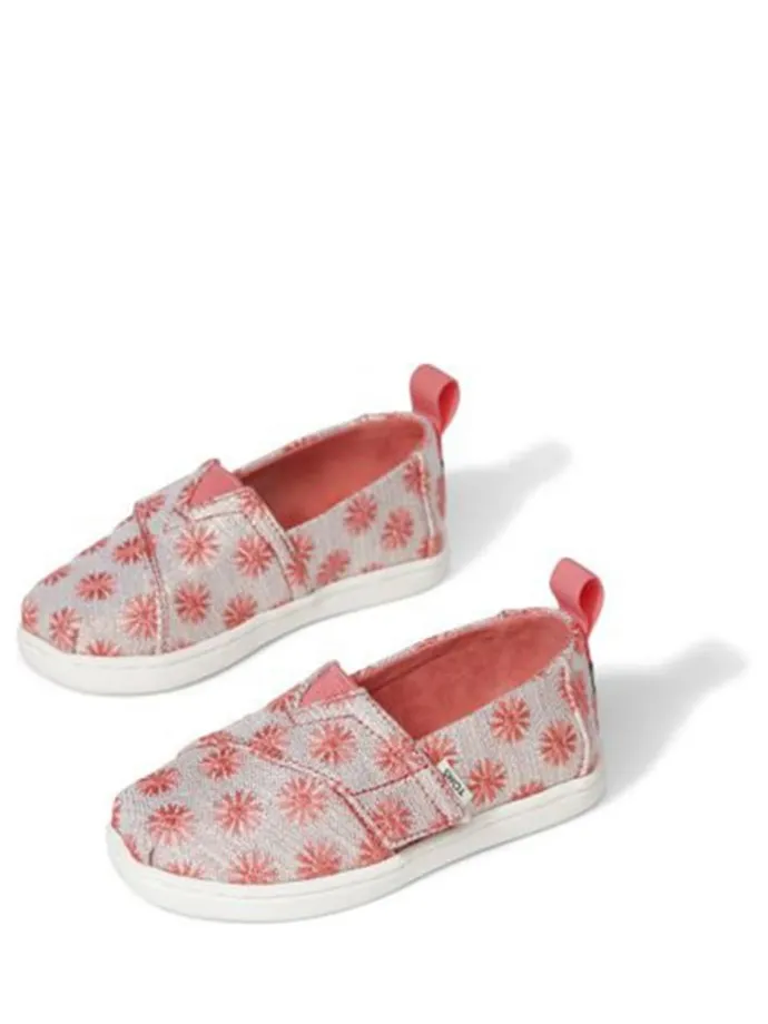 Slipper in Beige/ Pink