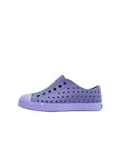 Slipper in Lila/ Dunkelblau