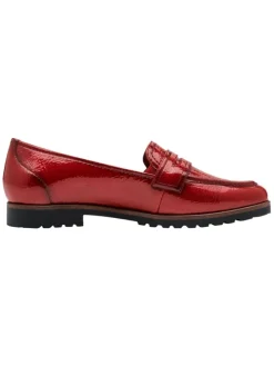 Slipper in RED PATEN