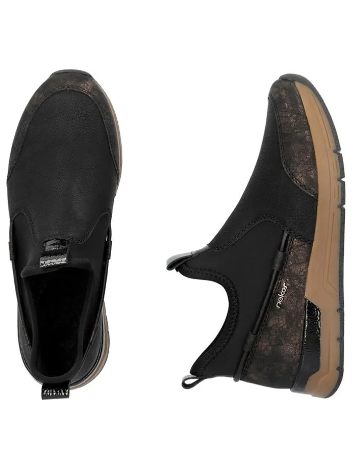 Slipper in Schwarz
