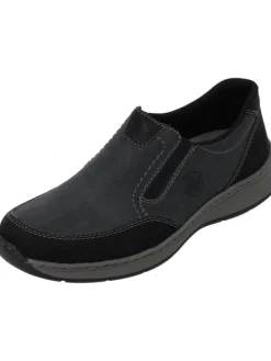 Slipper in schwarz/graphit